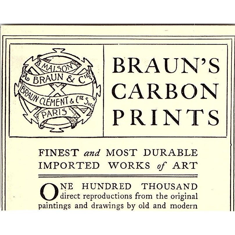 School of Drawing & Painting Emily Danforth Norcross F.W. Benson 1902 Ad AF4-13