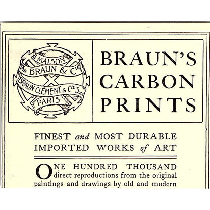 School of Drawing & Painting Emily Danforth Norcross F.W. Benson 1902 Ad AF4-13