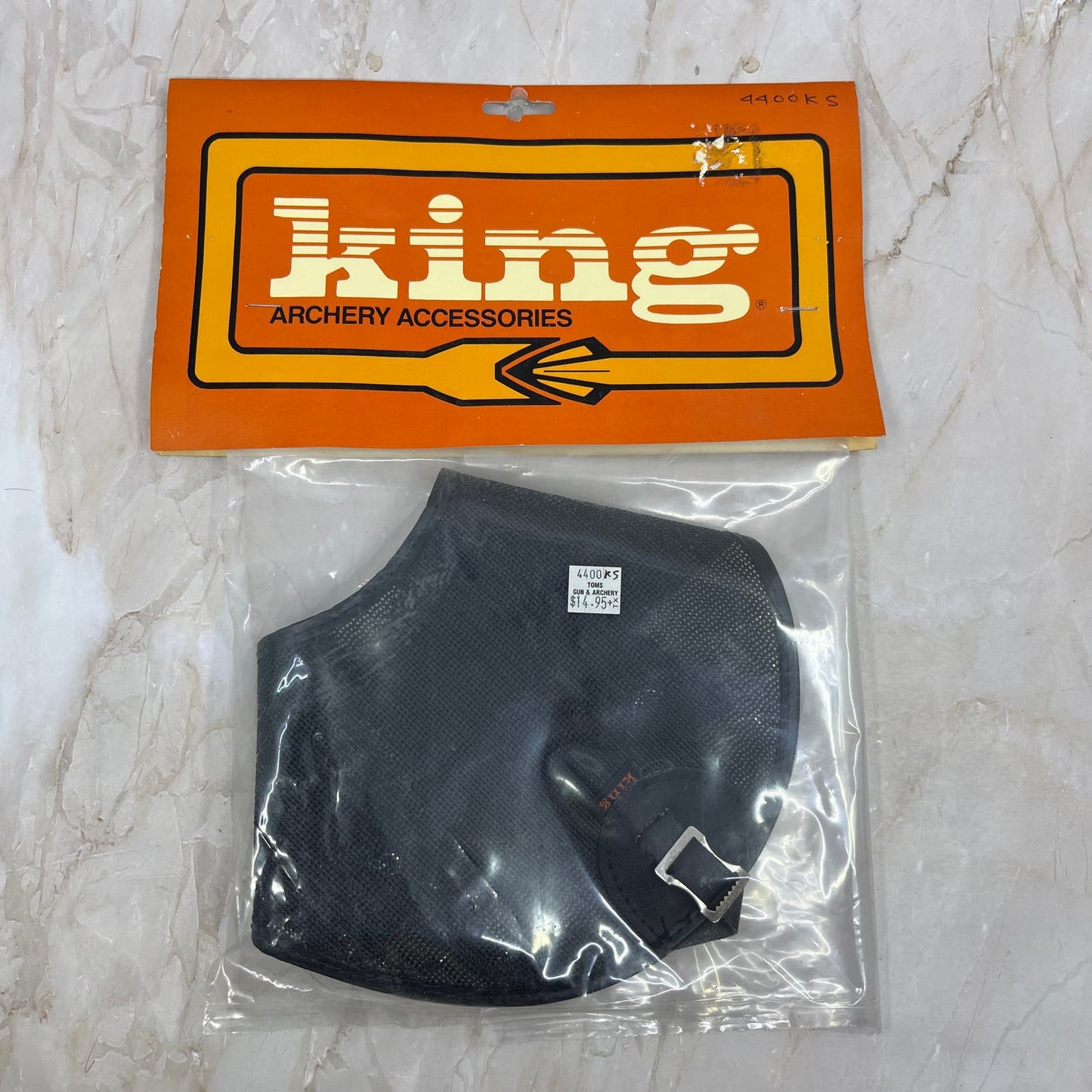 1970s King Sport Line 4400ks King Archery Chest Protector White in Package TD5-4