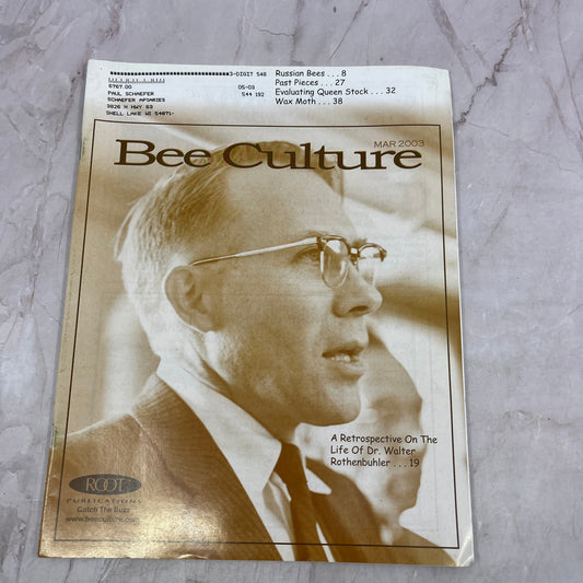 2003 Mar - Bee Culture Magazine - Bees Beekeeping Honey M32