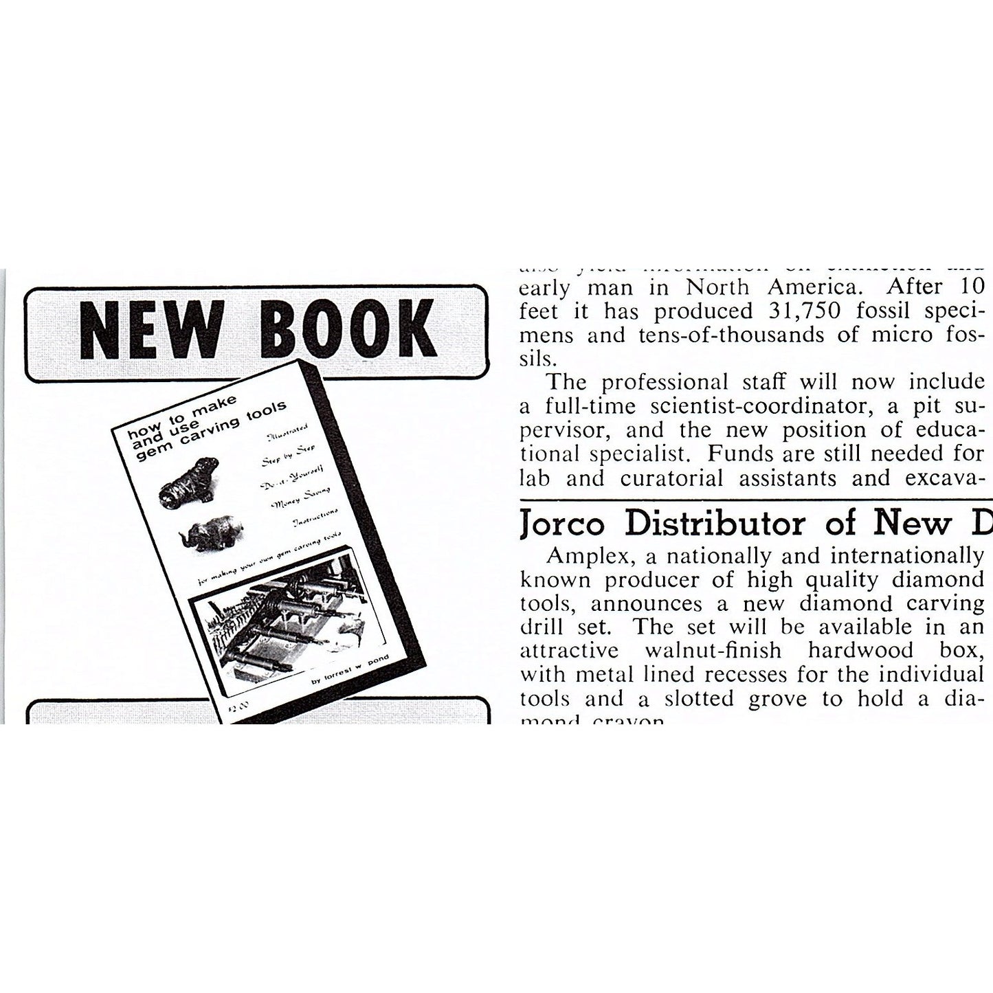 Rock of the Month Club El Paso Texas 1972 Ad AF8-M4