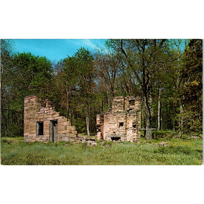 Old Stone House Butler County Franklin PA Dutch Country Vintage Postcard PD4