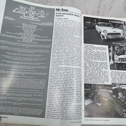 Knight Rider Classics - '55, '56, '57 Classic Chevy World Magazine Mar 1985 M30