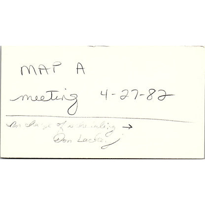 Mack W Allred CPA Houston TX Vintage Business Card SD9-B1