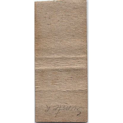Boney's Bar Boyd WI B.A. McQuillan Vintage Matchbook Cover SC7-Y7