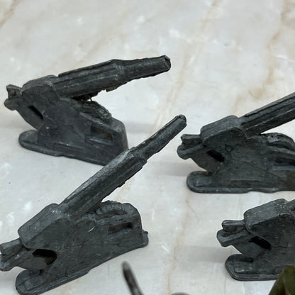 Huge Lot of Vintage Lead Metal Toy Soldiers and Artillery TD5