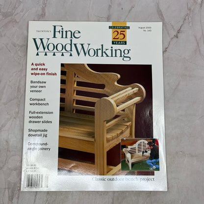Classic Outdoor Bench - Aug 2000 No 143 Taunton's Fine Woodworking Magazine M33