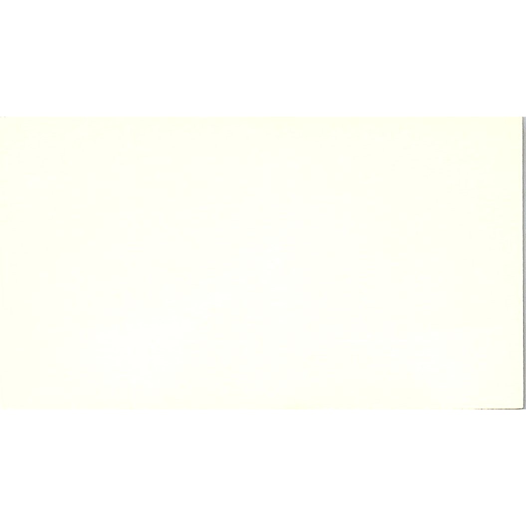 Vaughan's Nursery Channelview TX Vintage Business Card SB4-B11