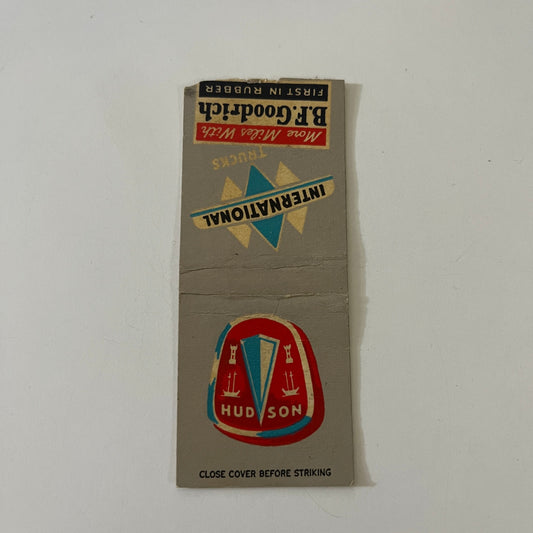 Jukeland Truck Sales Hudson Klamath Falls OR c1940 Matchbook Cover MM15-2