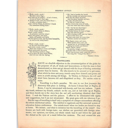 Night Thoughts - Thomas Hood 1884 Poem TA5-CJ-2