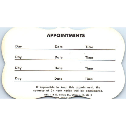 Alice's Place Long Beach Appointment Vintage Business Card SD8-B10