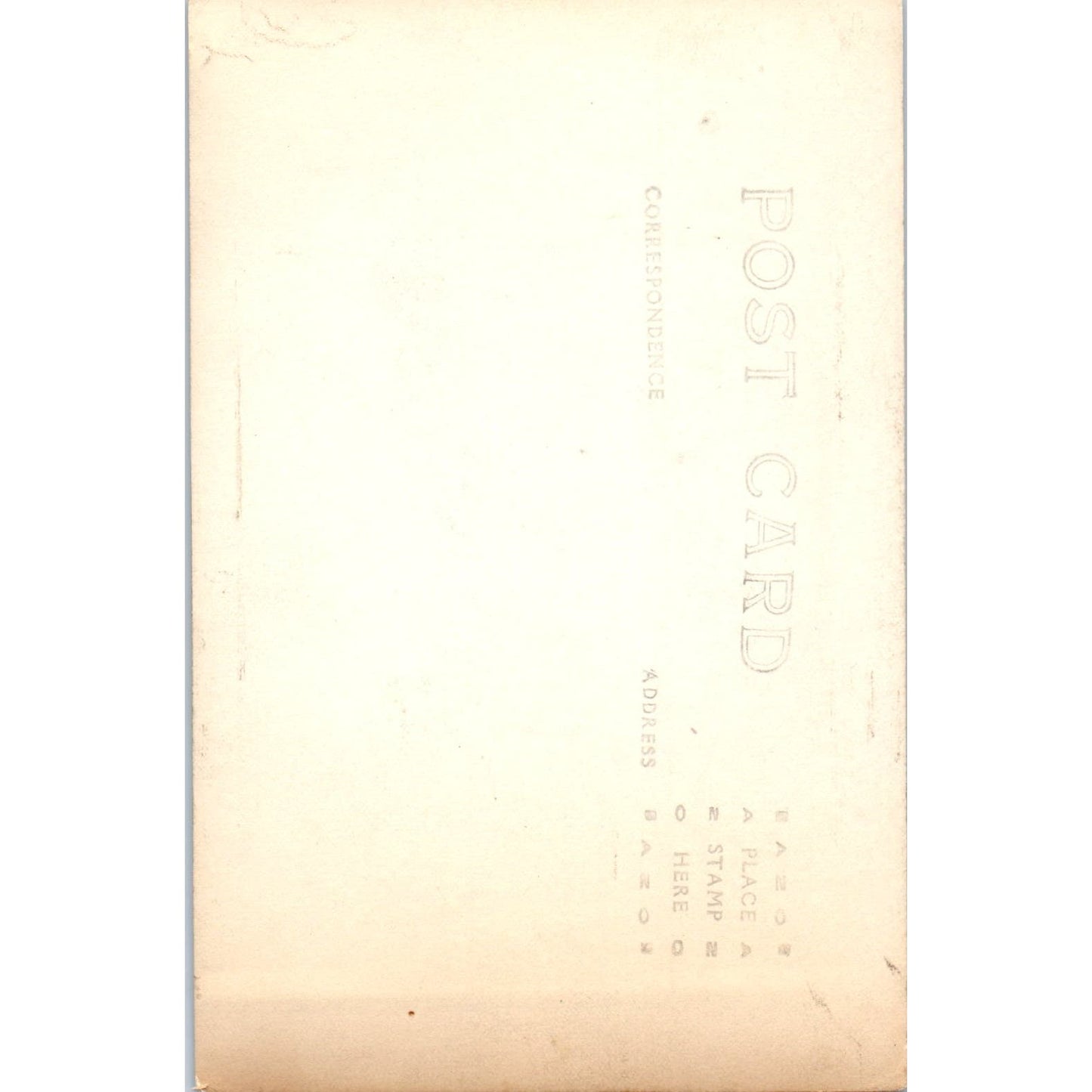 Aerial View of a City Vintage RPPC Real Photo Postcard AB9