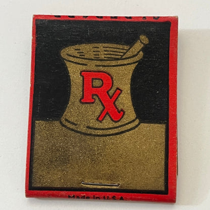 Nye's Drug Stores South Carolina Vintage Matchbook Cover TB6-MB1-5