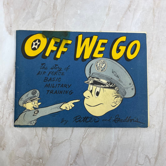 1953 Off We Go: The Story Of Air Force Military Training Comic Ritter TF5-L1