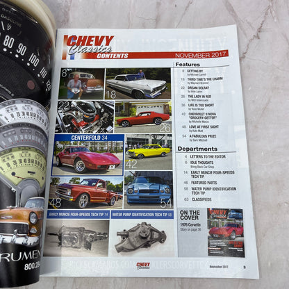 1956 DelRay Chevy II Nova - Chevy Classics Magazine - Nov 2017 M31