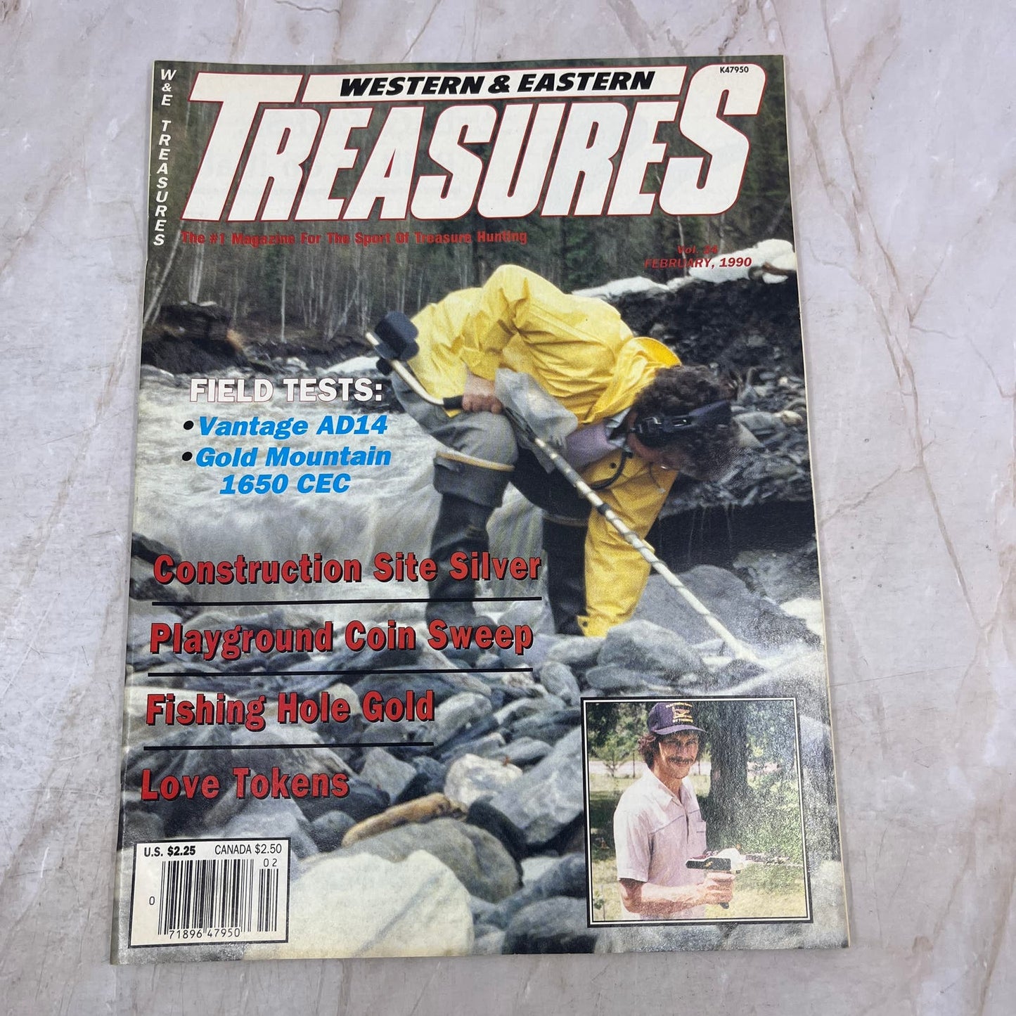 1990 Feb - Western & Eastern Treasures Magazine - Treasure Hunting Gold M12