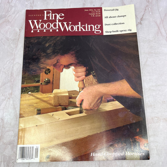 Hand-Chopped Mortises - Jun 1994 No 106 Taunton's Fine Woodworking Magazine M35