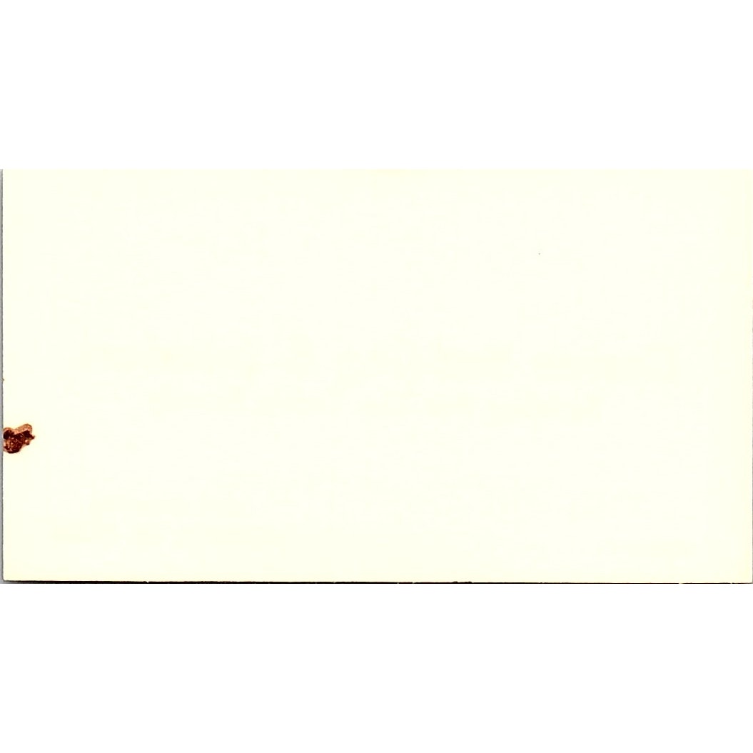 Rick Wyatt San Jacinto Catering Co Houston Vintage Business Card SC9-B5