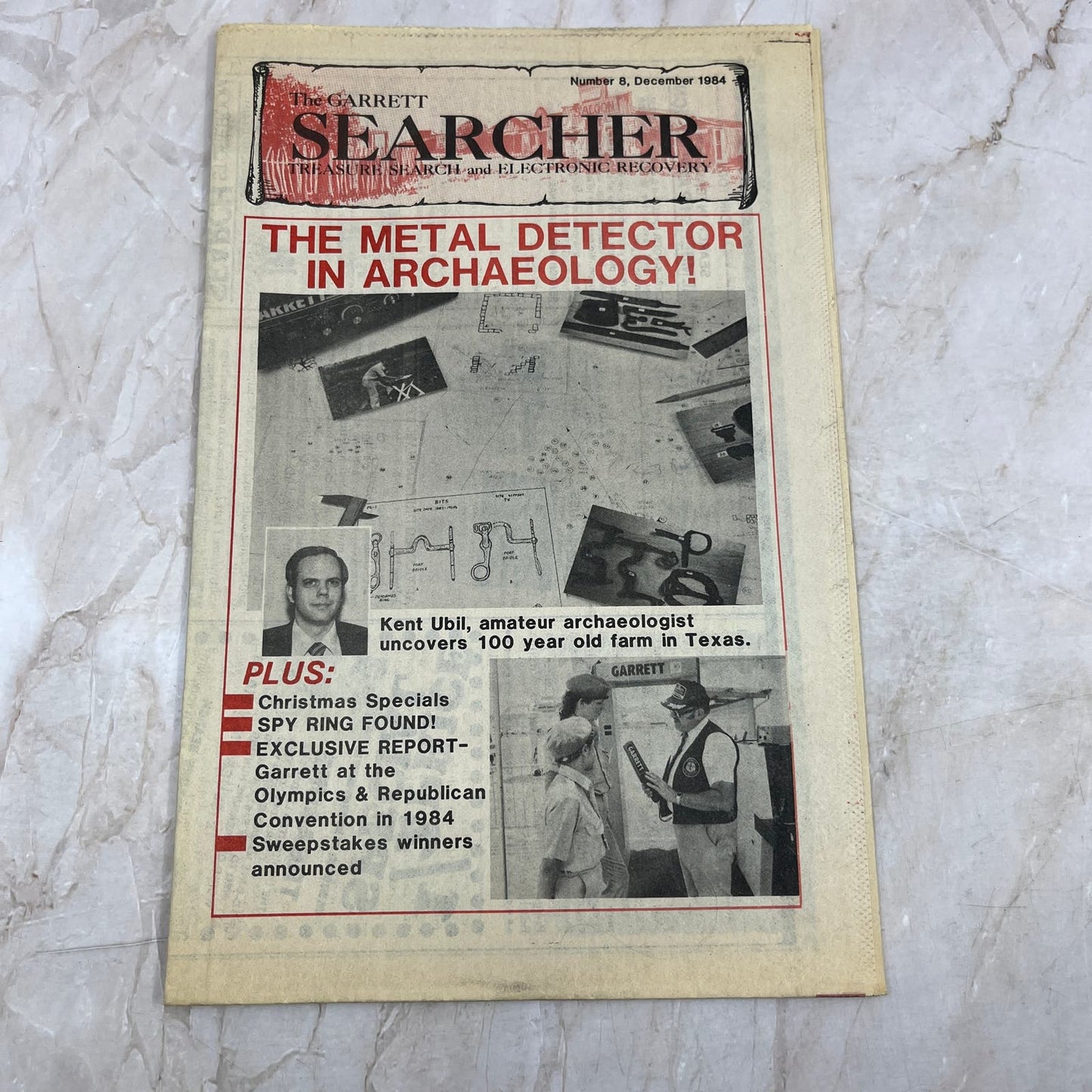 1984 Dec The Garrett Searcher Newsletter Treasure Search Electronic Recovery M11