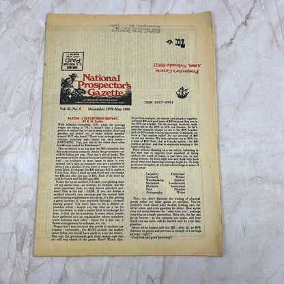 1980 May - The National Prospector's Gazette Newspaper - Treasure Hunting M11
