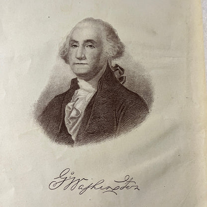 George Washington 1911 Engraving Art Print D19