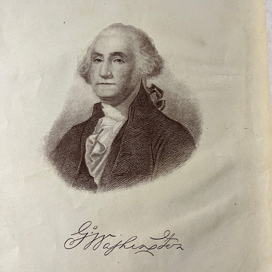 George Washington 1911 Engraving Art Print D19