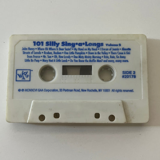 101 Silly Songs Volume 2 Cassette Tape TB6-OT1