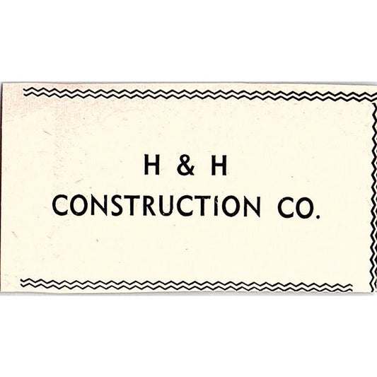 Garrett Electric Co, H&H Construction Co Taft CA 1965 Ad AG3-S5