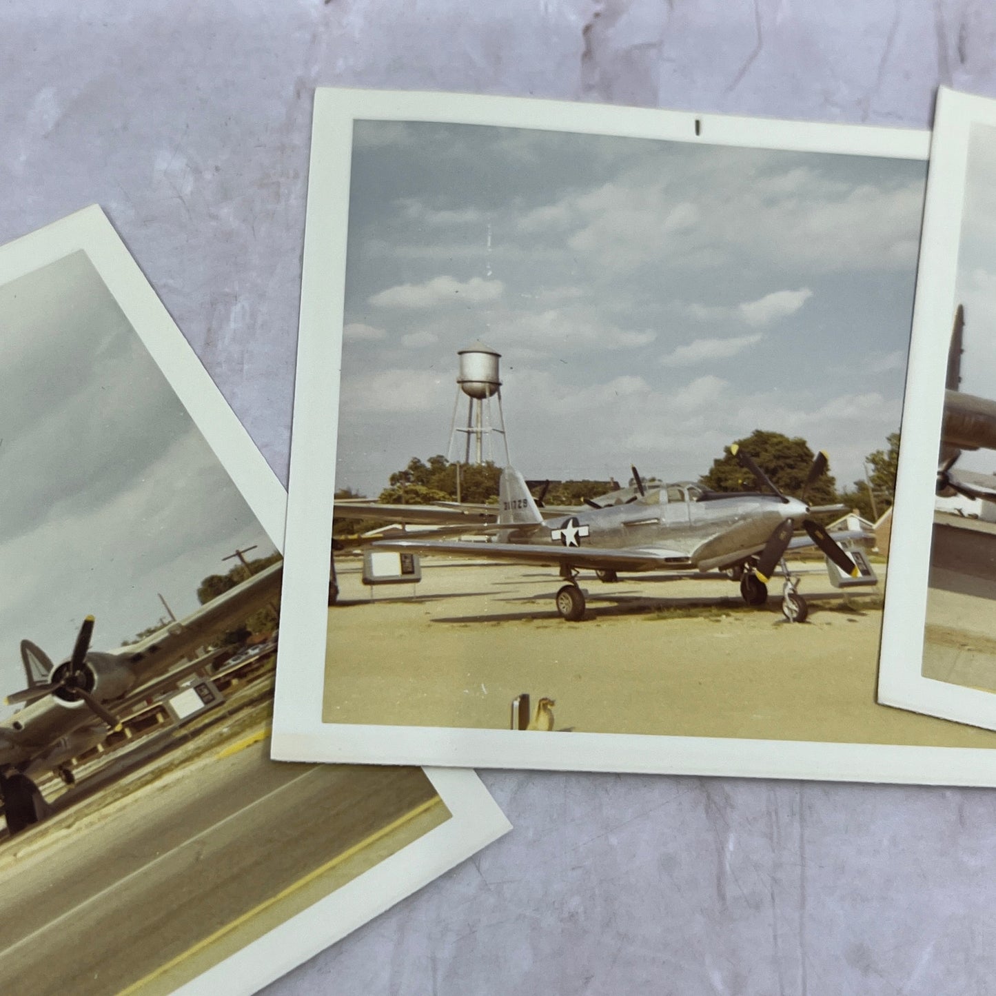 1970s Lot of 10 Original USAF Photos B-36 Convair Bell P-39 TJ5-EL