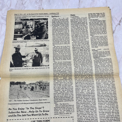 1977 Feb - In the Steps of the Treasure Hunter Newspaper - Lordsburg NM M11