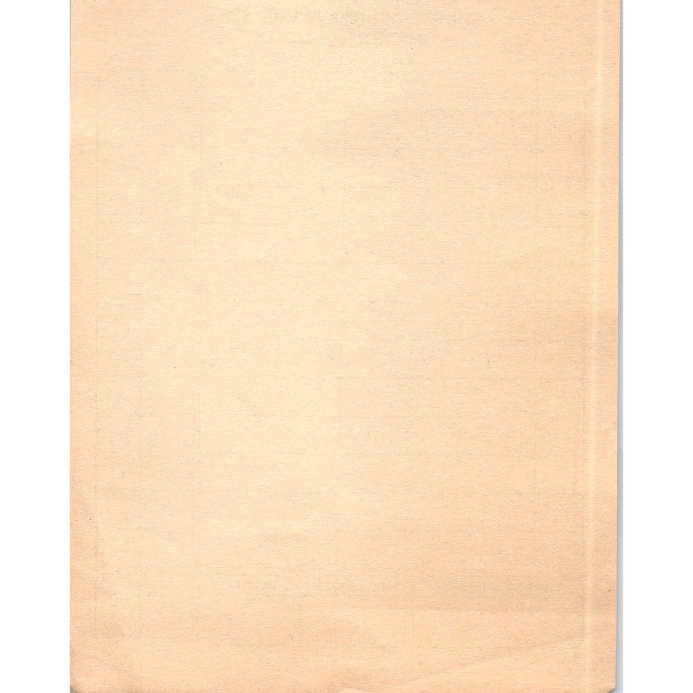 The Five Mile House Chinese Restaurant Butte MT Vintage Dinner Stub Blank AE8