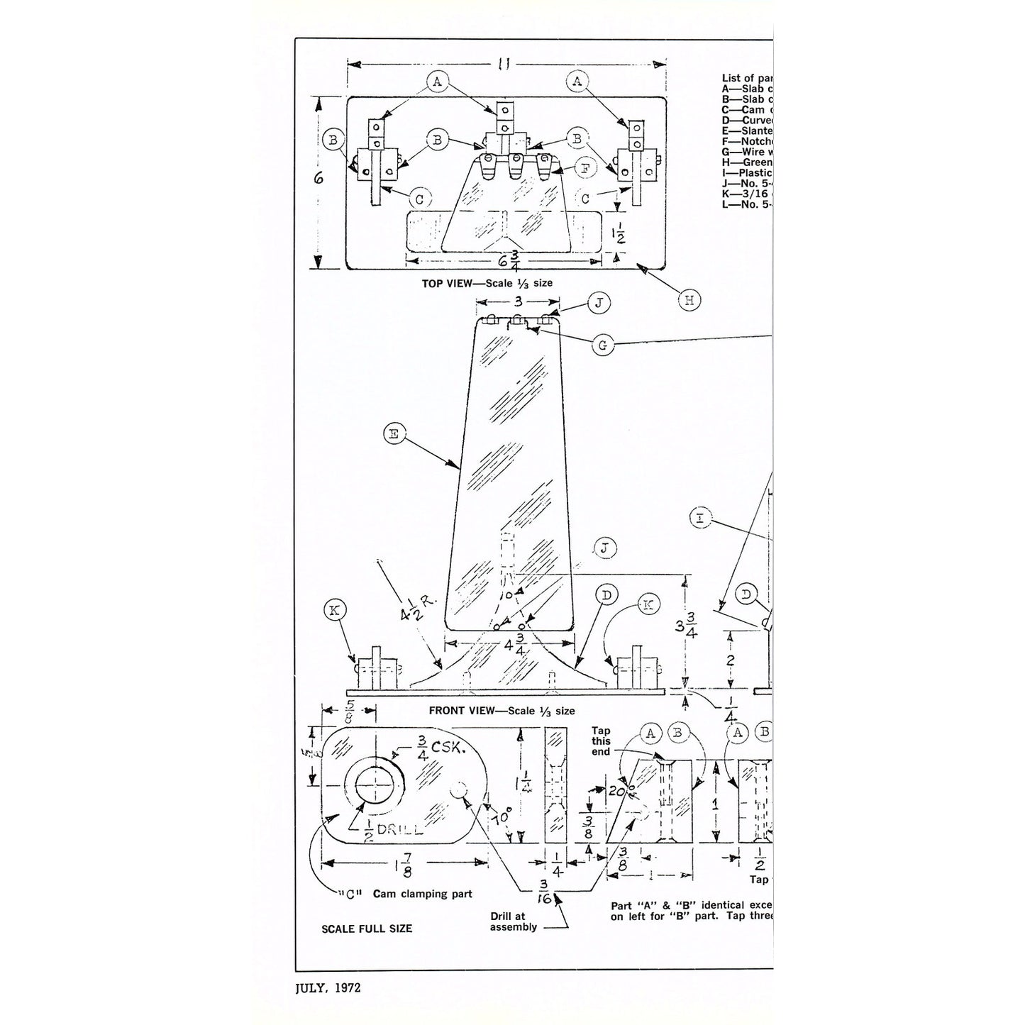 The Bishop's Miter Llewellyn Baker Patty Barker East Lynn MA 1972 Article AF8-2
