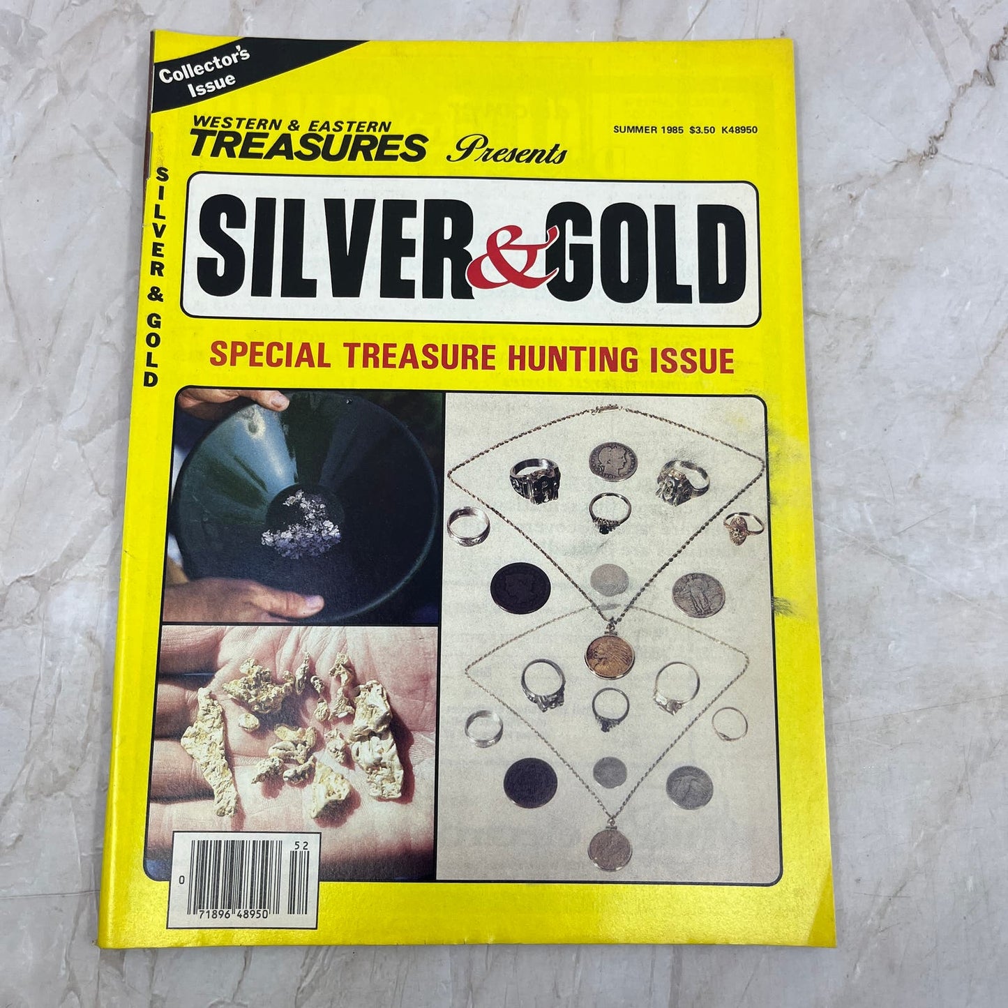 1985 Western & Eastern Treasures' Silver & Gold Magazine Treasure Hunting M20