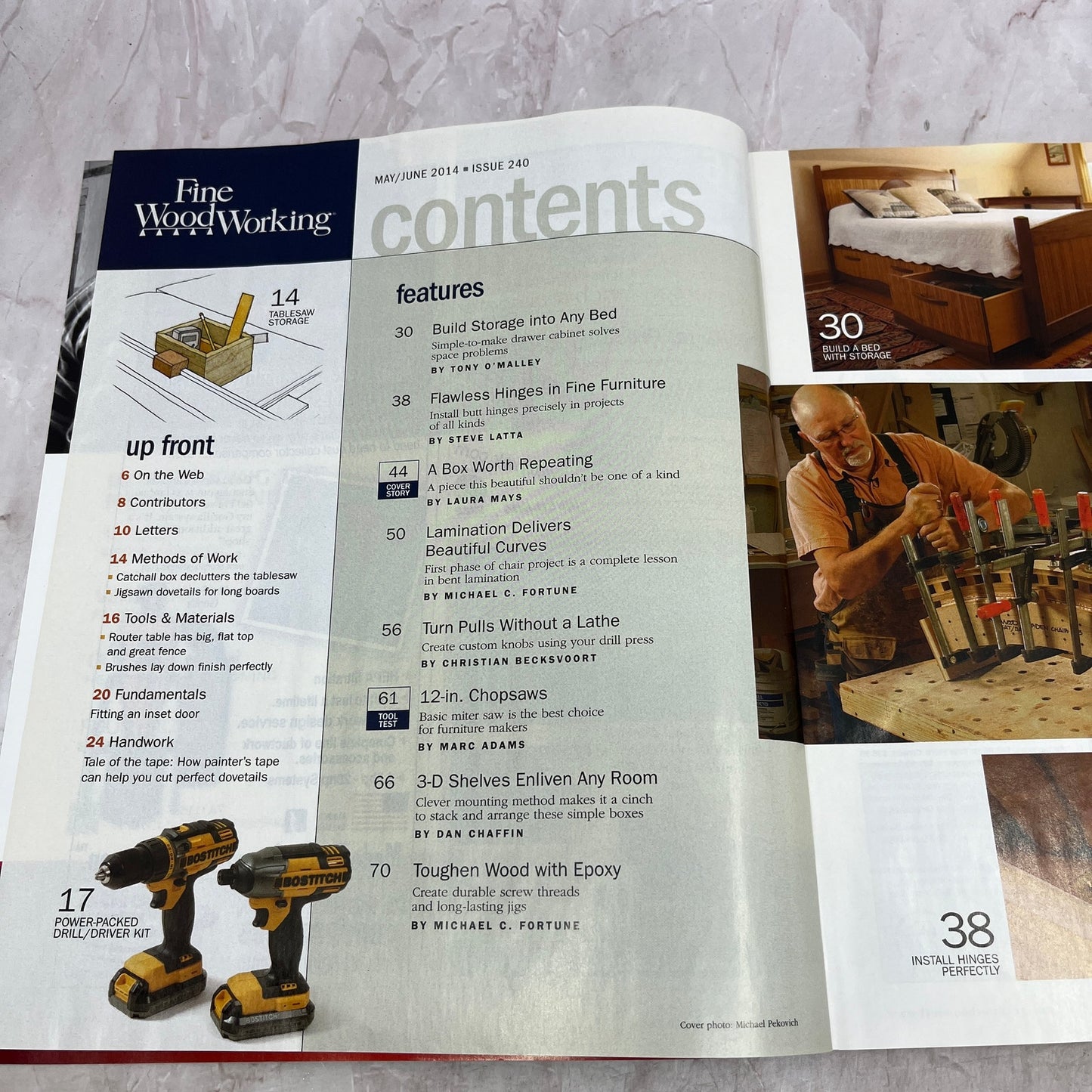 New Twist on Boxes - Jun 2014 No 240 - Taunton's Fine Woodworking Magazine M35