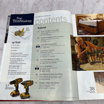New Twist on Boxes - Jun 2014 No 240 - Taunton's Fine Woodworking Magazine M35