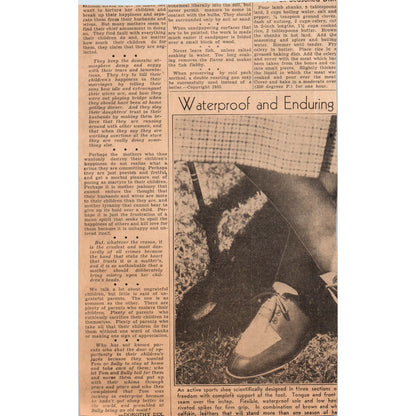 Harold the Woman of Mature Figure 5x8 1935 Minneapolis Journal Advertisement D10