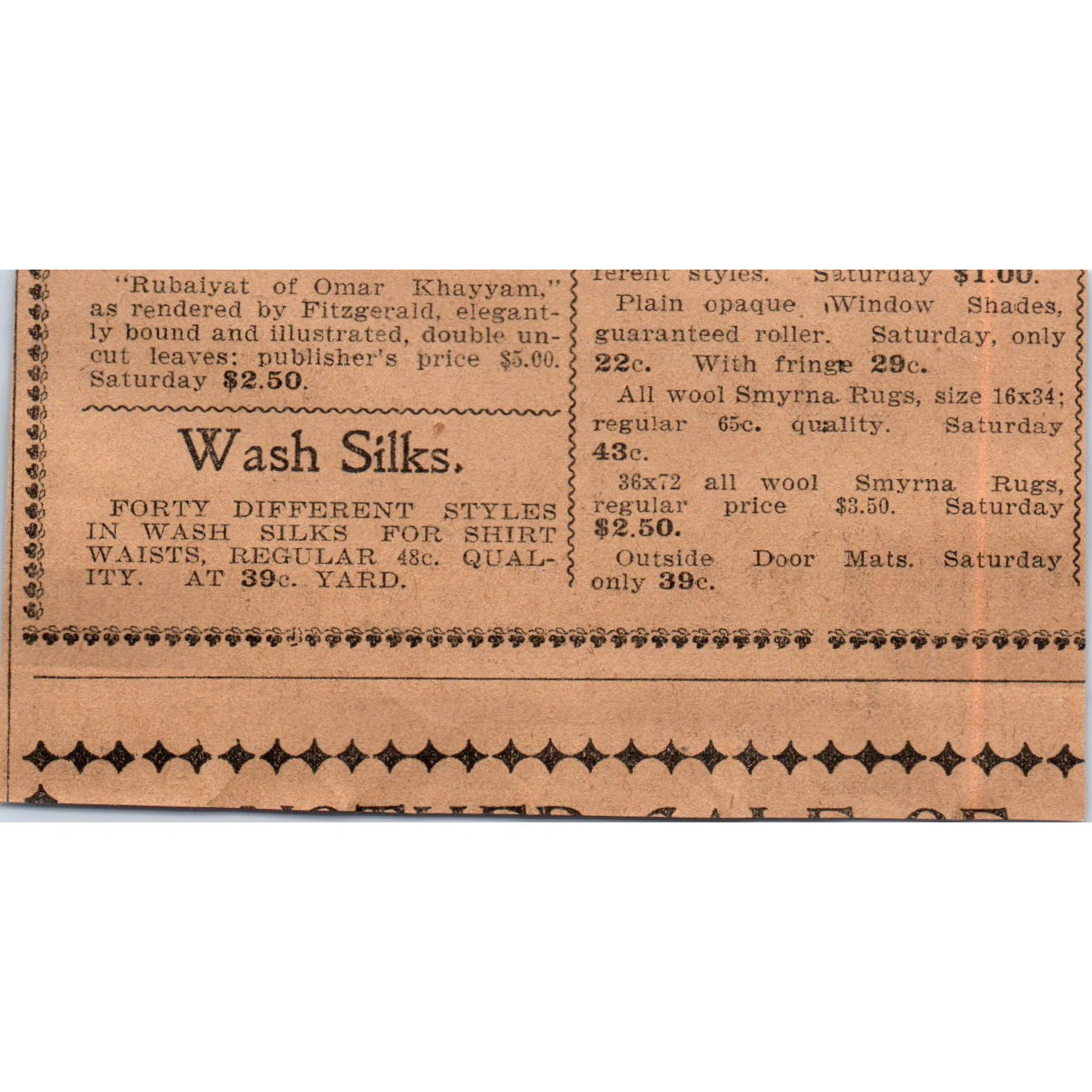 A.H. Pomeroy Tribunes Asylum St. Hartford 1901 Newspaper Ad AD8-H2