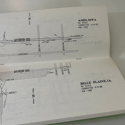 1989 Chicago Northwestern Central Division Railroad General Orders Booklet TK3
