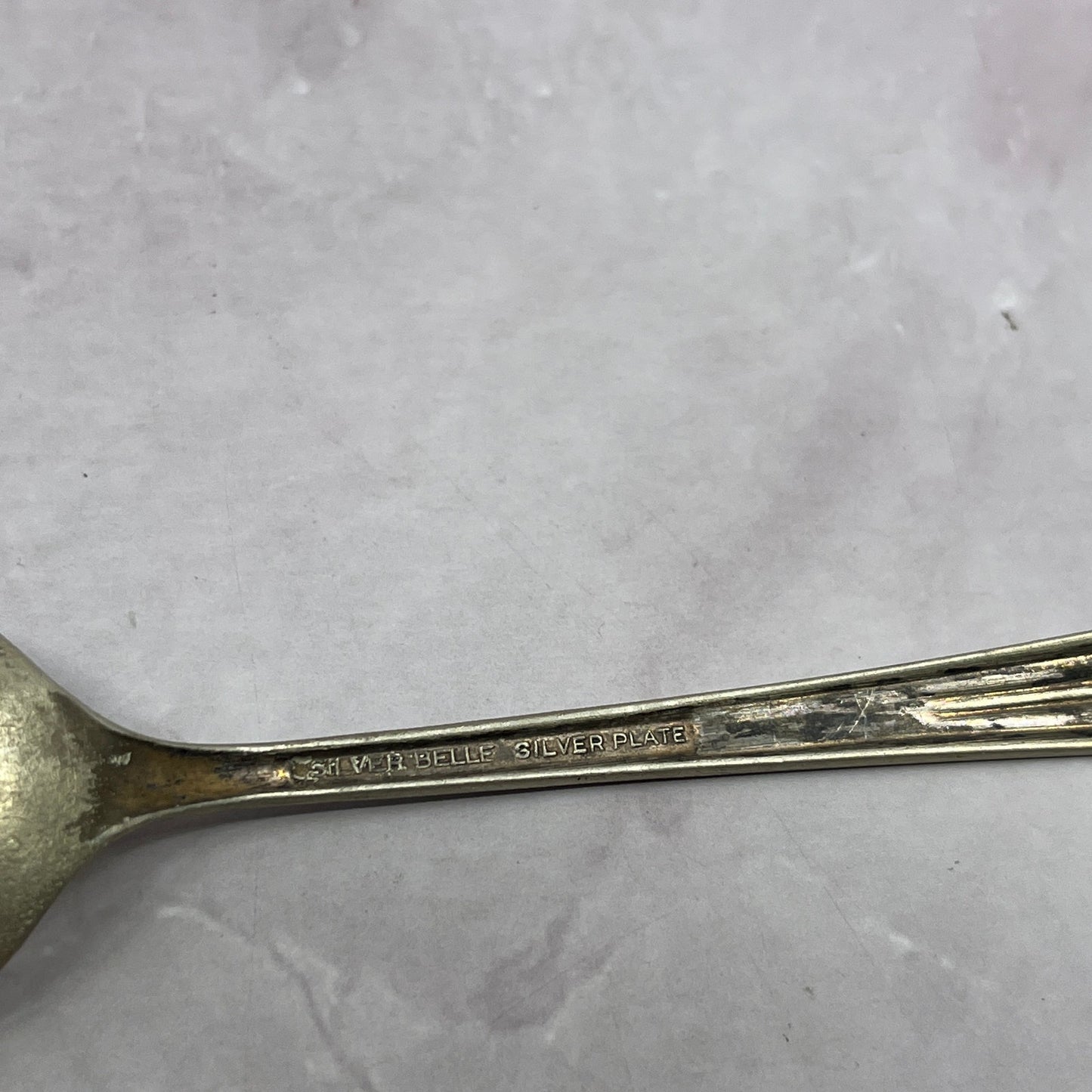 Silver Bell Silver Plate Teaspoon Spoon 6" Vintage Silverplate TC5-OS-14