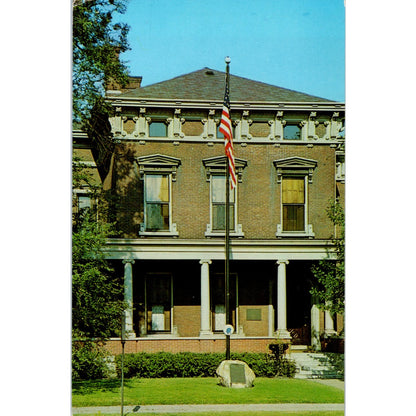 Home of Benjamin Harrison Indianapolis Indiana Vintage Postcard PE3