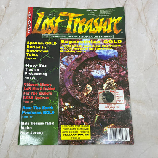 2003 March - Lost Treasure Magazine - Treasure Hunting Gold Prospecting M14