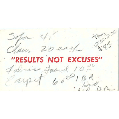 Streamex of Houston, Charles Cozart, Houston, Texas Vintage Business Card Sf3-B6