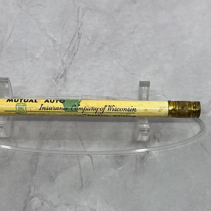 Marvin C Hessler Mutual Auto Ins Sheboygan WI Vintage Advertising Pencil SC1-P