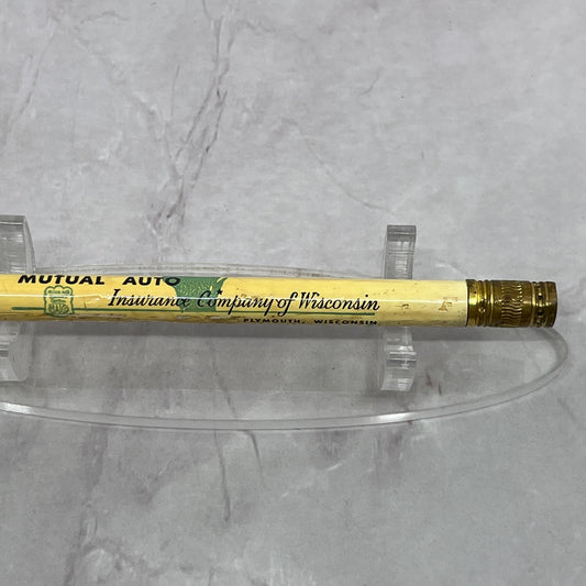 Marvin C Hessler Mutual Auto Ins Sheboygan WI Vintage Advertising Pencil SC1-P