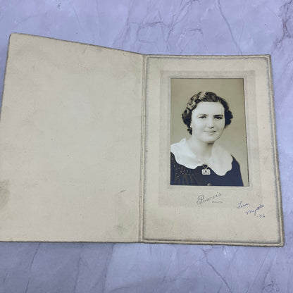 1936 "Love Myrtle" Power's Studio Duluth MN Photo CDV Cabinet Card TC5-CDV1