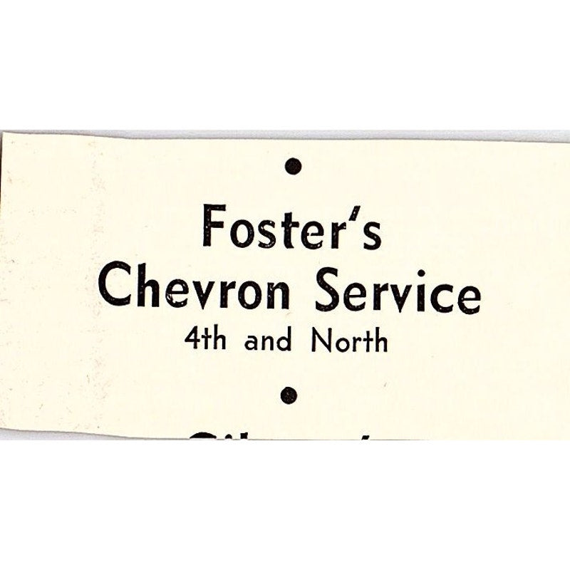 Tasco Auto Parts, Foster's Chevron Service - Taft CA c1965 Ad AF8-S24