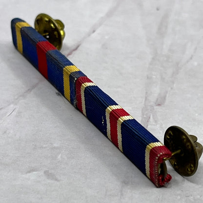 Vintage Military Ribbon Bar Pin Pinback Button SB7-SPB