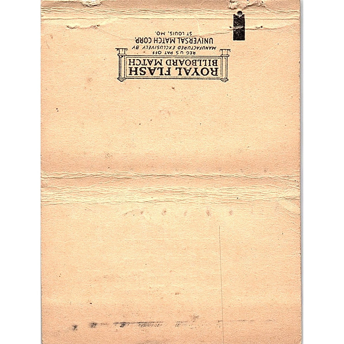 Lite Club Joe Leight Marshfield WI Vintage Large Matchbook Cover TH2-Y3