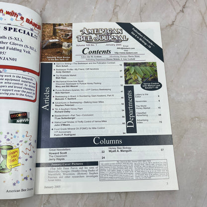 2005 Jan American Bee Journal Magazine Bees Beekeeping Honey M8