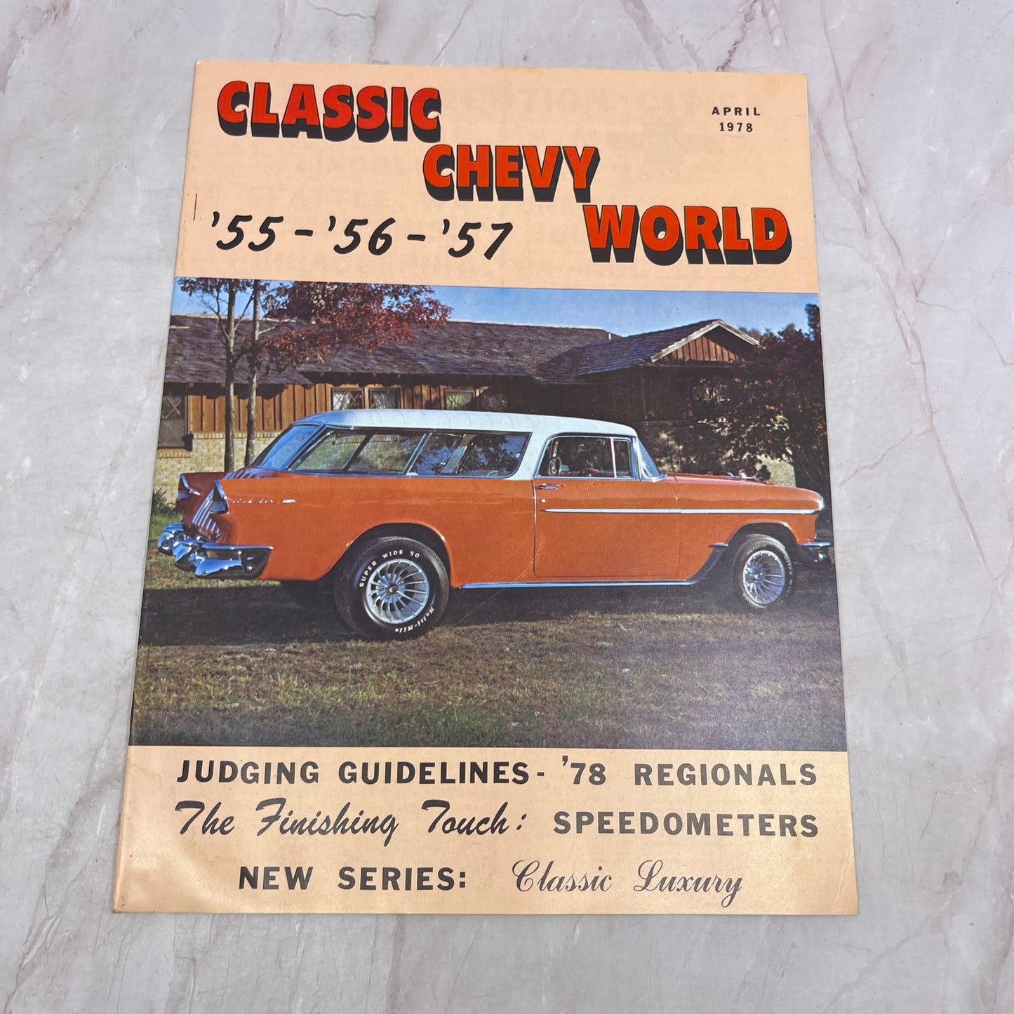 Speedometers - '55, '56, '57 Classic Chevy World Magazine - Apr 1978 M30